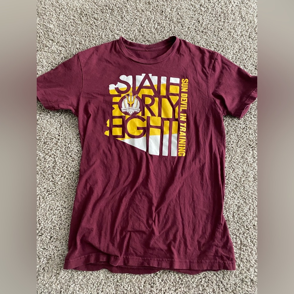 Arizona Sun Devils merch tee 📕❤️😈